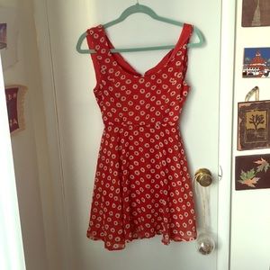 Daisy pattern sundress